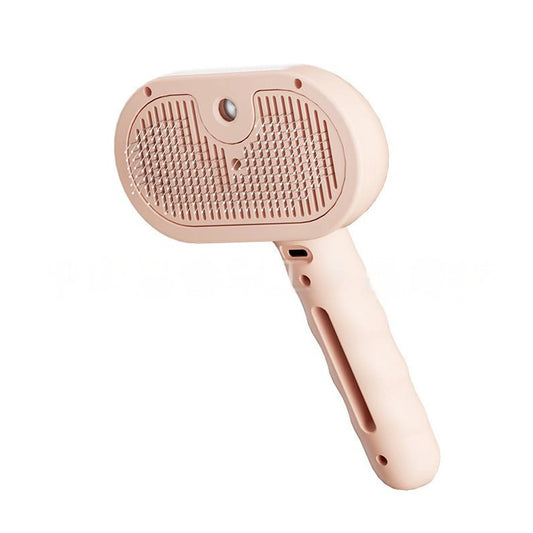 Luxury Steam Grooming Brush for Dogs - Unique Steam Spray Dog Brush for Effortless Grooming