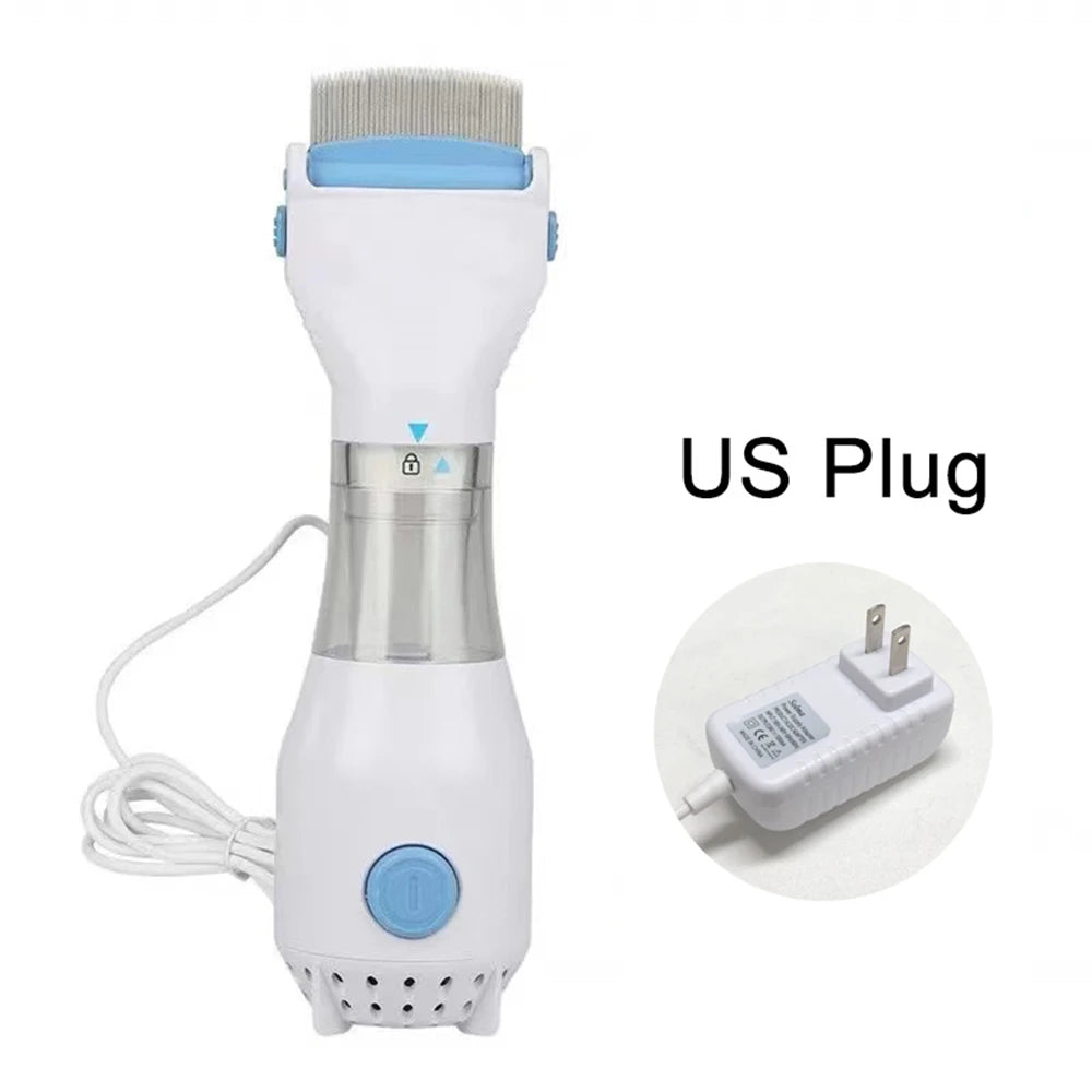 Electric Flea Comb for Dogs & Cats – Multifunctional Anti-Lice Pet Brush, Safe Physical Removal of Fleas, Lice & Ticks – Gentle Grooming Tool & Accessory for Pets
