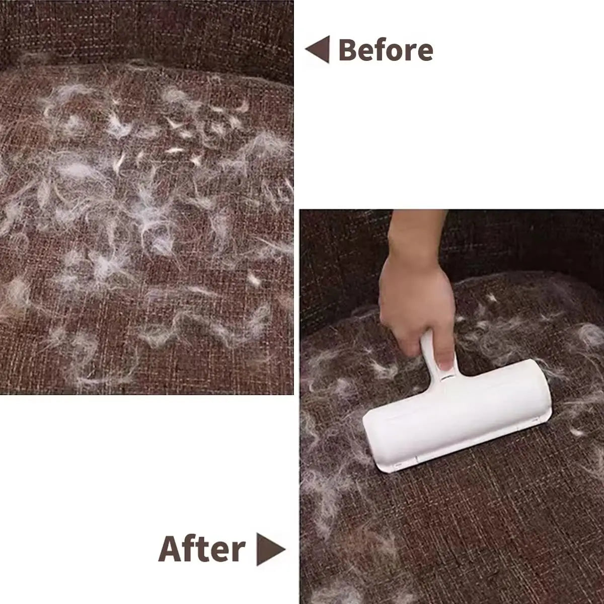 Pet Hair Remover Roller – Instantly Remove Dog & Cat Fur from Furniture & Clothes