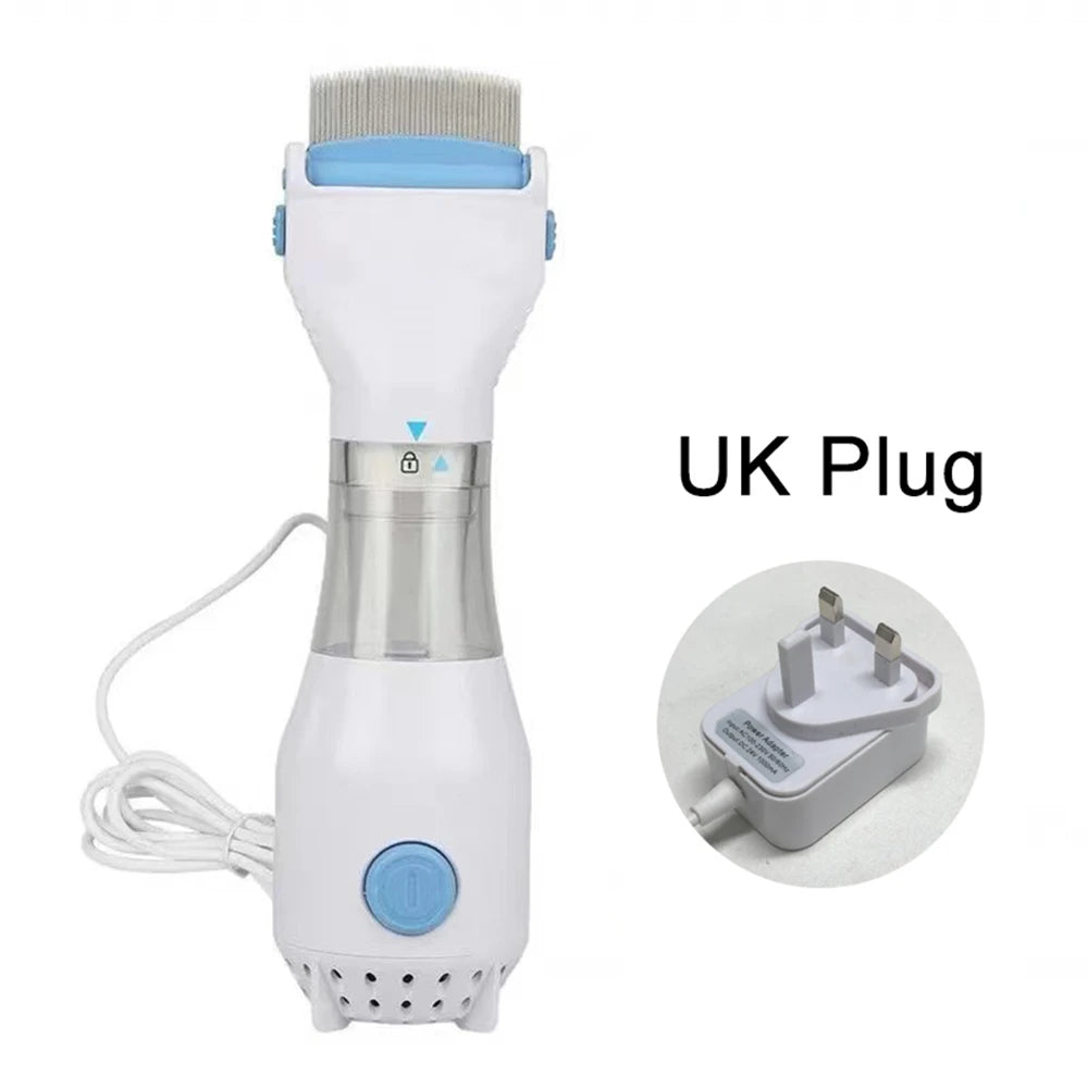 Electric Flea Comb for Dogs & Cats – Multifunctional Anti-Lice Pet Brush, Safe Physical Removal of Fleas, Lice & Ticks – Gentle Grooming Tool & Accessory for Pets