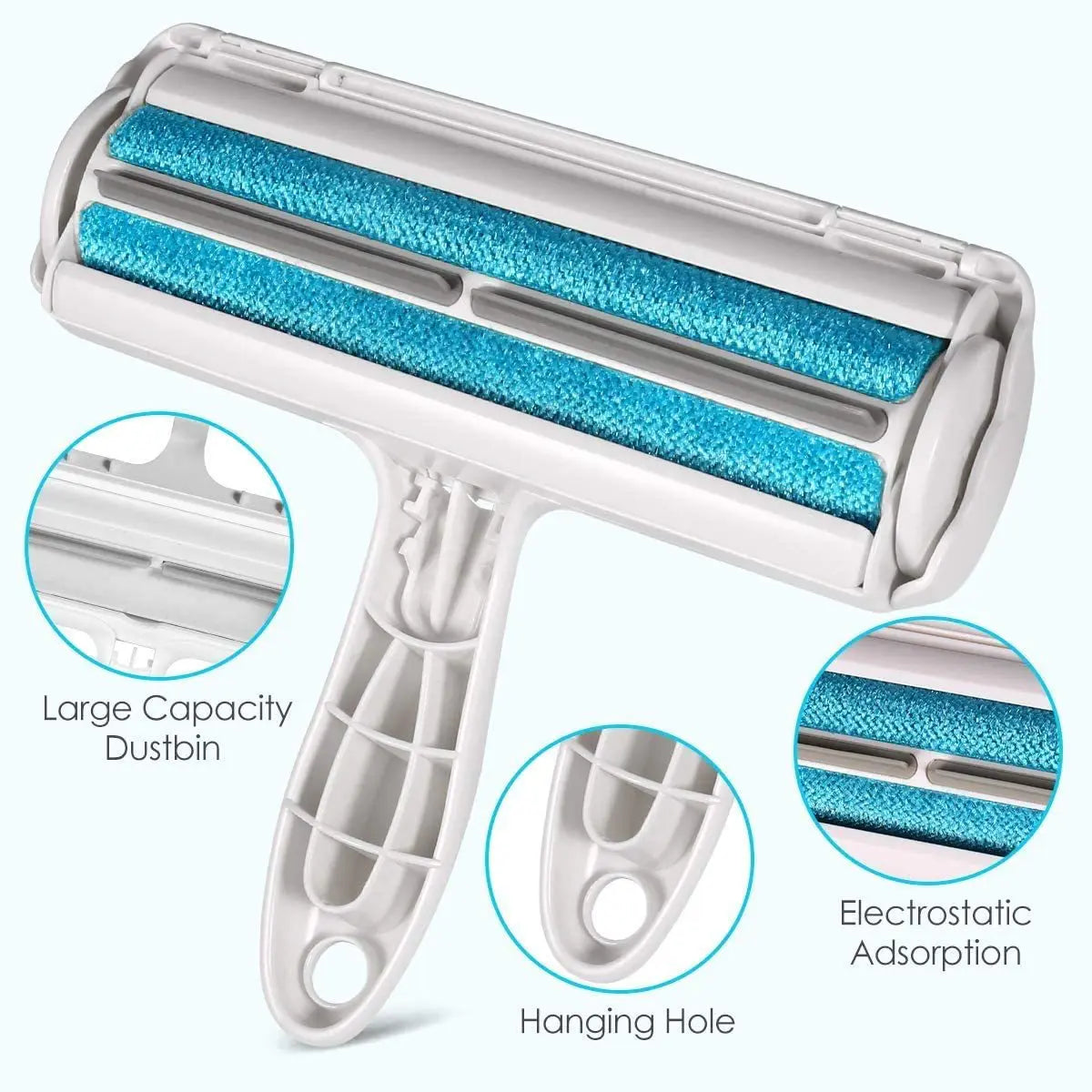 Pet Hair Remover Roller – Instantly Remove Dog & Cat Fur from Furniture & Clothes